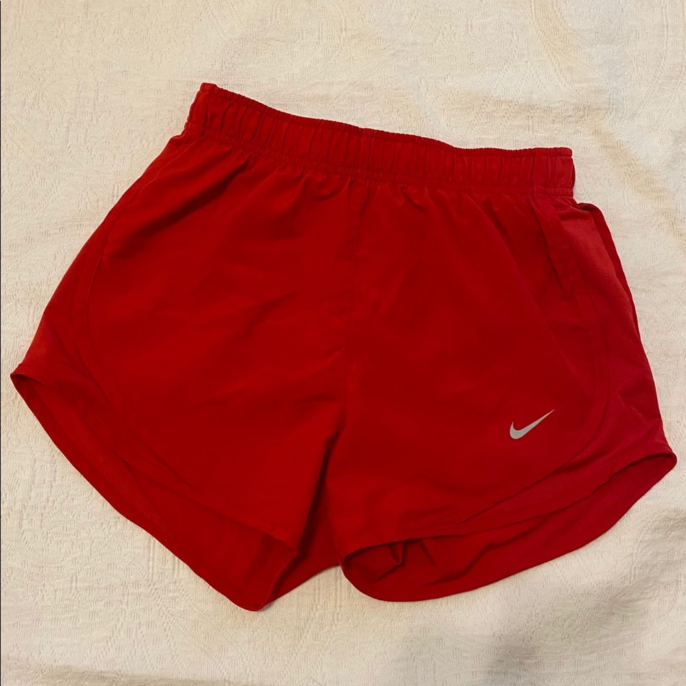 Red Nike Running Shorts
